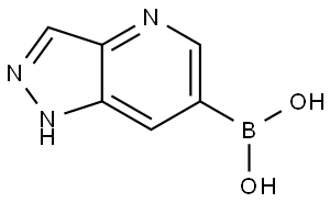 (1H-Pyrazolo[4,3-b]pyridin-6-yl)boronic acid Structure