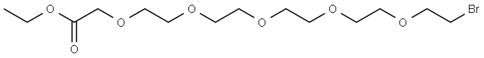 溴-五聚乙二醇-乙酸乙酯,3027680-20-9,结构式