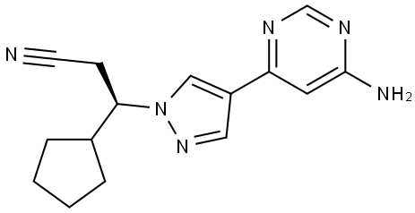 Ruxolitinib Impurity 14 Structure