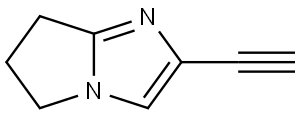 2-Ethynyl-6,7-dihydro-5H-pyrrolo[1,2-a]imidazole Struktur