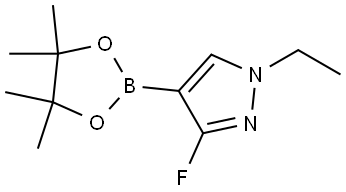 1-ethyl-3-fluoro-4-(4,4,5,5-tetramethyl-1,3,2-dioxaborolan-2-yl)-1H-pyrazole|1H-吡唑,1-乙基-3-氟-4-(4,4,5,5-四甲基-1,3,2-二噁硼烷-2-基)-
