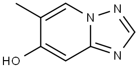 6-Methyl-[1,2,4]triazolo[1,5-a]pyridin-7-ol Struktur
