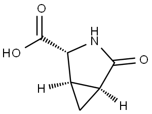 (1R,2R,5S)-4-Oxo-3-azabicyclo[3.1.0]hexane-2-carboxylic acid Structure