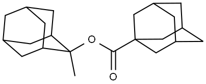 Tricyclo[3.3.1.13,7]decane-1-carboxylic acid, 2-
methyltricyclo[3.3.1.13,7]dec-2-yl ester|金刚烷酸甲基金刚烷酯