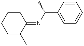 Benzenemethanamine, α-methyl-N-(2-methylcyclohexylidene)-, [N(E)]- (9CI)