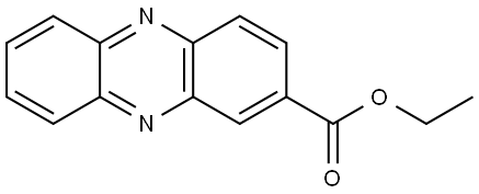 ethyl phenazine-2-carboxylate 结构式