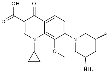Nemonoxacin Impurity 1 Structure