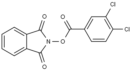 1,3-二氧代-2,3-二氢-1H-异吲哚-2-基 3,4-二氯苯甲酸酯 结构式