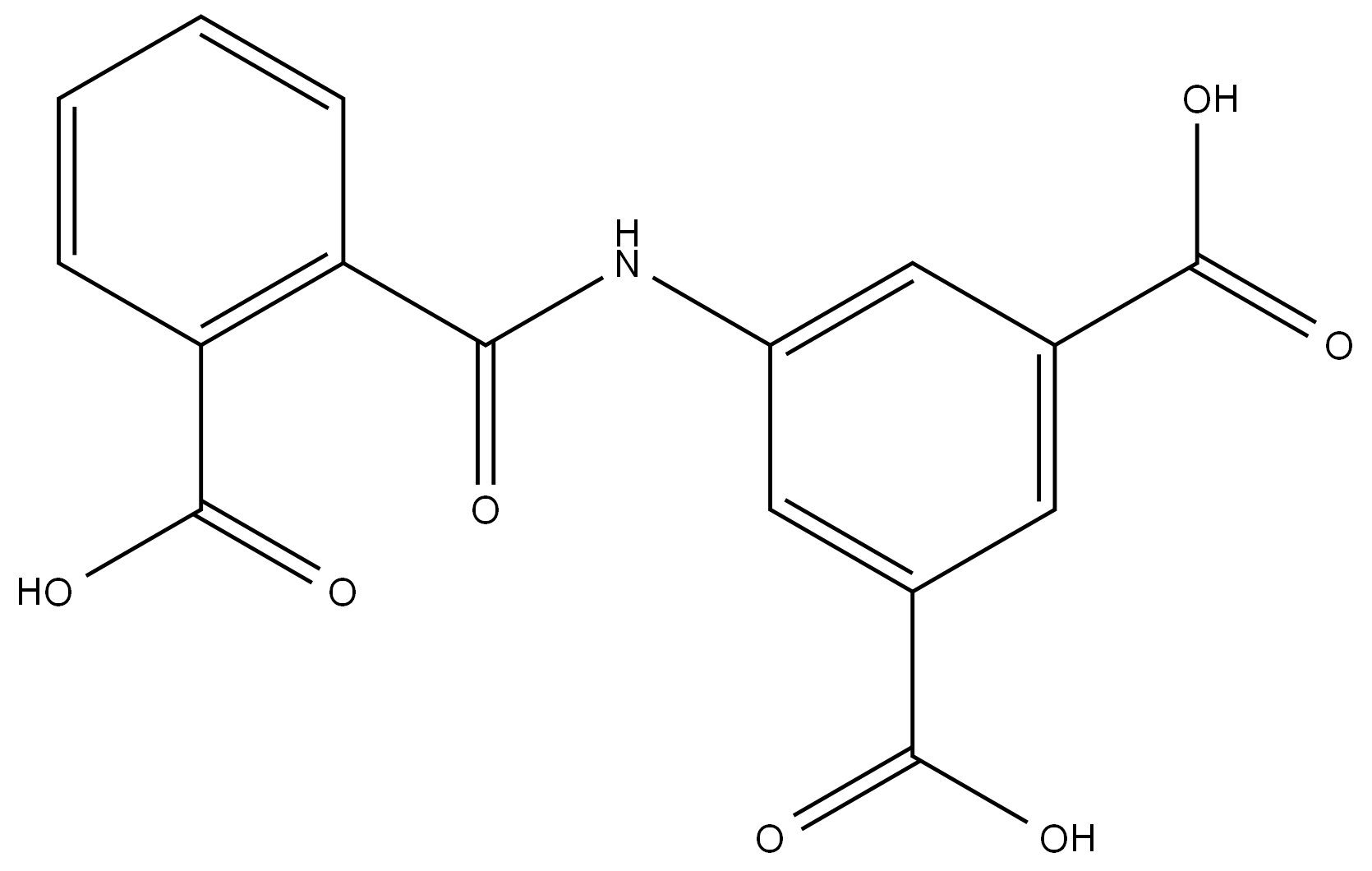 5-[(2-Carboxybenzoyl)amino]isophthalic acid,413574-28-4,结构式