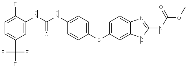 化合物 TIE-2/VEGFR-2 KINASE-IN-3 结构式