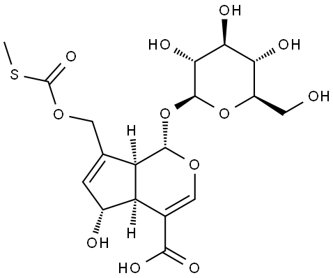 6-epi-Paederosidic acid Struktur