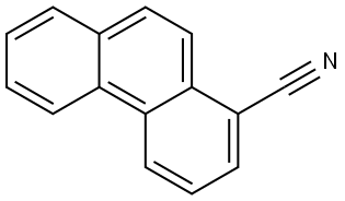 phenanthrene-1-carbonitrile Structure