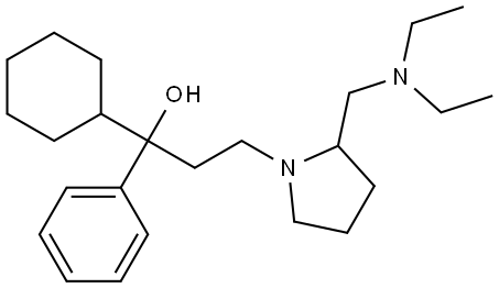 Procyclidine Impurity 26 Struktur