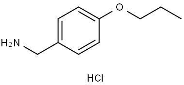 59528-26-6 (4-丙氧基苯基)甲胺盐酸盐