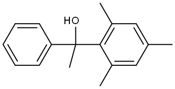 α,2,4,6-Tetramethyl-α-phenylbenzenemethanol,59671-58-8,结构式