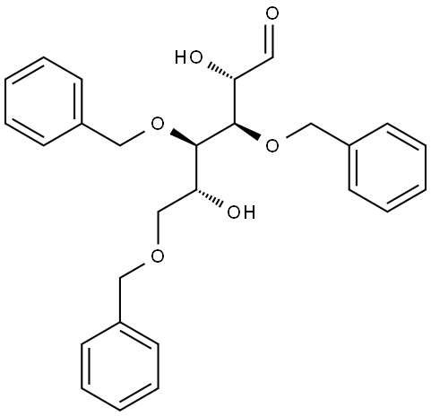 3,4,6-Tri-O-benzyl-D-mannose Structure