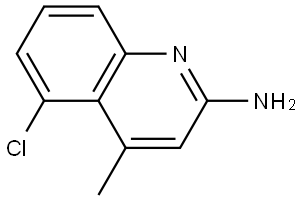5-chloro-4-methylquinolin-2-amine Structure