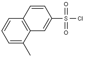 8-Methyl-2-naphthalenesulfonyl chloride Structure