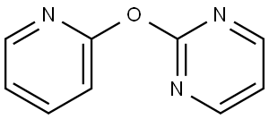 2-(2-Pyridinyloxy)pyrimidine Structure