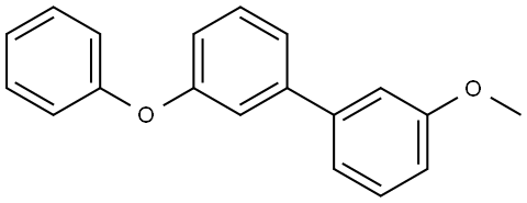 3-Methoxy-3'-phenoxy-1,1'-biphenyl Structure