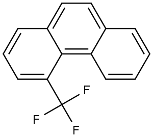 4-(trifluoromethyl)phenanthrene Struktur