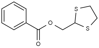 1,3-Dithiolane-2-methanol, 2-benzoate