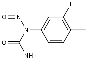 1-(3-iodo-4-methylphenyl)-1-nitrosourea Structure