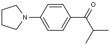 2-methyl-1-(4-(pyrrolidin-1-yl)phenyl)propan-1-one,92499-98-4,结构式