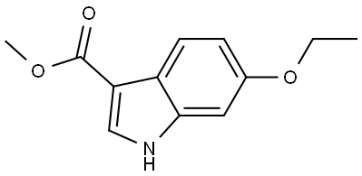 methyl 6-ethoxy-1H-indole-3-carboxylate Structure
