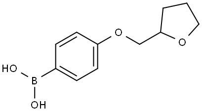 B-[4-[(Tetrahydro-2-furanyl)methoxy]phenyl]boronic acid,938443-41-5,结构式