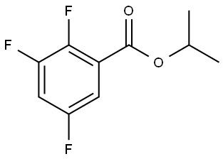 1-Methylethyl 2,3,5-trifluorobenzoate Struktur