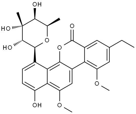金黄霉素C,95258-08-5,结构式