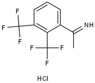 1-(2,3-bis(trifluoromethyl)phenyl)ethan-1-imine hydrochloride,959140-28-4,结构式
