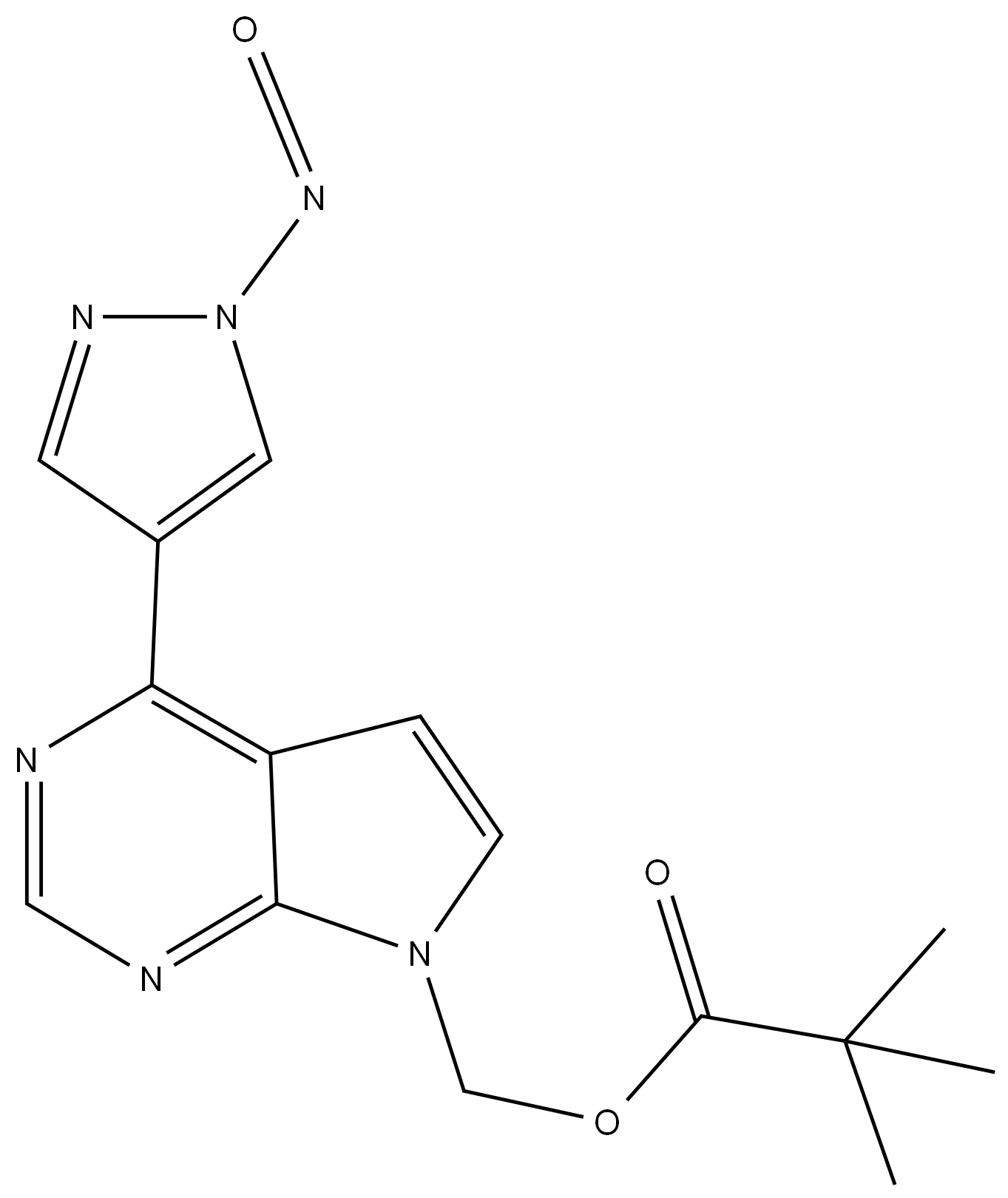 芦可替尼杂质22 结构式