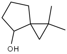 1,1-Dimethylspiro[2.4]heptan-4-ol Struktur