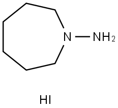 azepan-1-amine hydroiodide Structure