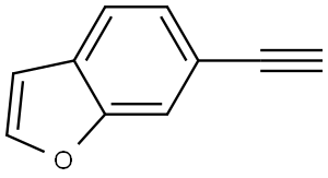 6-Ethynylbenzofuran Struktur