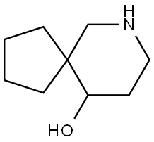 7-Azaspiro[4.5]decan-10-ol Struktur