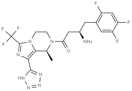 Cetagliptin Impurity 32 Structure