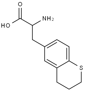 2-amino-3-(thiochroman-6-yl)propanoic acid Structure