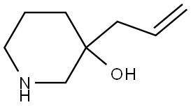 3-(prop-2-enyl)hexahydropyridin-3-ol Structure