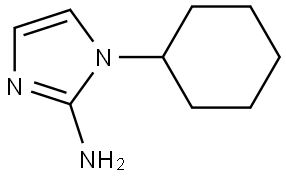 1-cyclohexyl-1H-imidazol-2-amine Structure