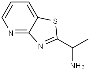 Thiazolo[4,5-b]pyridine-2-methanamine, α-methyl-,1784004-47-2,结构式