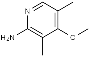 4-Methoxy-3,5-dimethylpyridin-2-amine Struktur