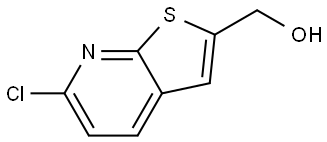 (6-Chlorothieno[2,3-b]pyridin-2-yl)methanol Structure