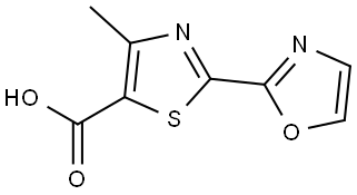 4-Methyl-2-(oxazol-2-yl)thiazole-5-carboxylicacid|