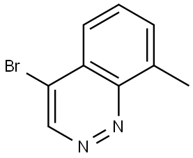4-Bromo-8-methylcinnoline Structure