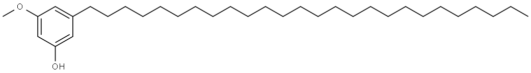 Phenol, 3-hexacosyl-5-methoxy- Structure