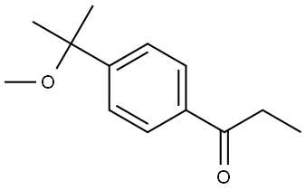 1-[4-(1-Methoxy-1-methylethyl)phenyl]-1-propanone|