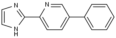 Pyridine, 2-(1H-imidazol-2-yl)-5-phenyl- Struktur